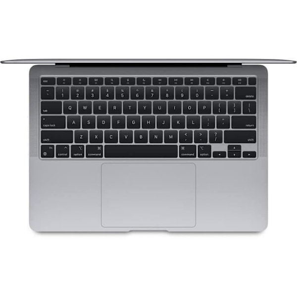 Apple - 13,3" MacBook Air (2020) - Apple M1 -siru - 8 Gt RAM - 256 Gt tallennustilaa - Space Grey - AZERTY - Kunnostettu - Hyvä kunto - Refurbished G