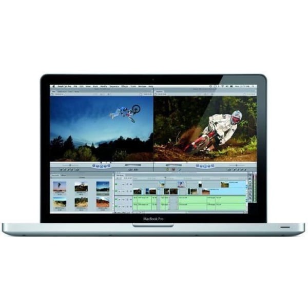 APPLE MacBook Pro 15" 2009 Core 2 Duo - 2,53 Ghz - 4 GB RAM - 250 GB HDD - Grå - Renoverad - Bra skick - Refurbished Grade C - Swedish keyboard