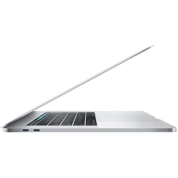 MacBook Pro Touch Bar 15" i7 2,6 Ghz 16 GB RAM 512 GB SSD Silver (2018) - Renoverad - Bra skick - Refurbished Grade C - Swedish keyboard