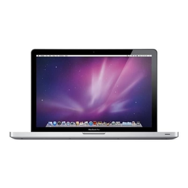 APPLE MacBook Pro 15" 2008 Core 2 Duo - 2,66 Ghz - 8 Go RAM - 250 Go HDD - Harmaa - Kunnostettu - Erittäin hyvässä kunnossa - Refurbished Grade B