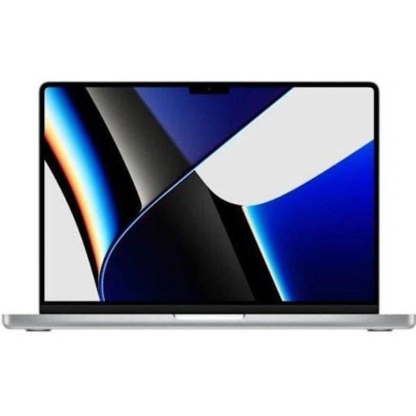 Apple - 14" MacBook Pro (2021) - Puce Apple M1 Pro - RAM 16Go - Tallennus 512Go - Hopea - AZE (2021) - Kunnostettu - Erittäin hyvä - Refurbished Grad