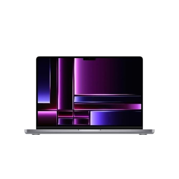 Apple - 14" MacBook Pro (2023) - Apple M2 Pro - RAM 16Gt - Tallennustila 512Gt - Avaruusmusta (2023) - Kunnostettu - Hyvässä kunnossa - Refurbished G