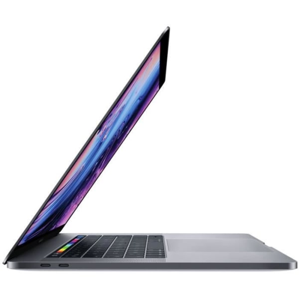 MacBook Pro 15,4" Retina med Touch Bar - Intel Core i7 - 16 GB RAM - 256 GB SSD - Space Grey - Refurbished Grade A+ - Swedish keyboard