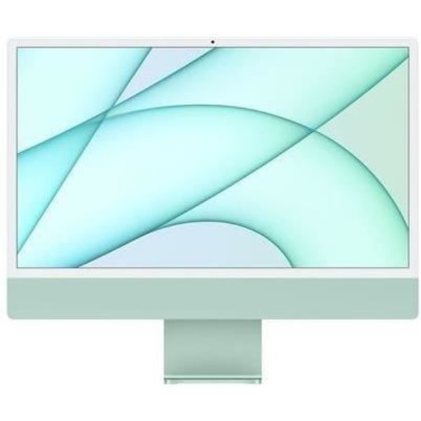 iMac 24" 2021 M1 3,2 Ghz 8 GB 256 GB 8-core GPU Grön - Renoverad - Utmärkt skick - Refurbished Grade A+ - Swedish keyboard