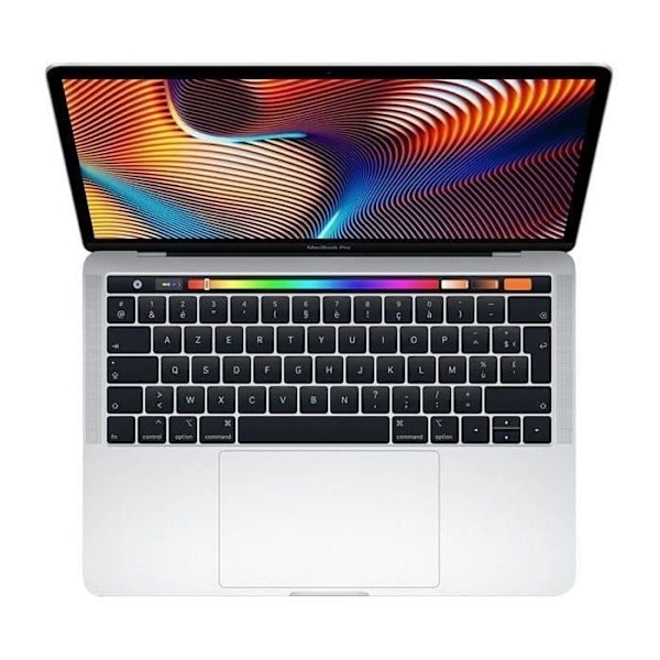 MacBook Pro Touch Bar 13" i5 2,9 Ghz 8 Gt RAM 1 TB SSD hopea (2016) - Kunnostettu - Hyvä kunto - Refurbished Grade C