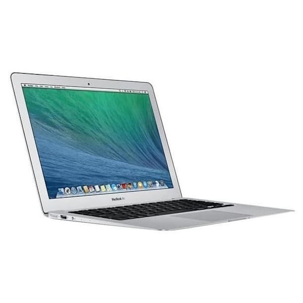 Macbook Air 13 Azerty Core i5 1,4 GHz 4 Gt RAM 128 Gt SSD hopea - Kunnostettu - Hyvä kunto - Refurbished Grade C