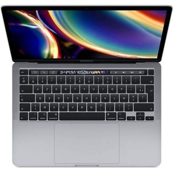 MacBook Pro Touch Bar 13" i7 2,3 Ghz 16 GB RAM 512 GB SSD Space Grey (2020) - Renoverad - Mycket bra skick - Refurbished Grade B - Swedish keyboard