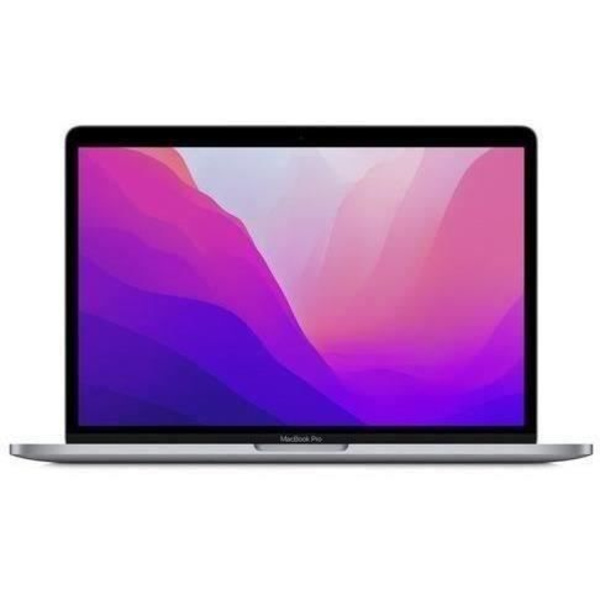 MacBook Pro Touch Bar 13" Apple M2 3,5 GHz 16 Go 2 To Harmaa - Kunnostettu - Erinomainen kunto - Refurbished Grade A+
