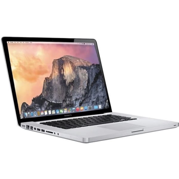 APPLE MacBook Pro 15" 2012 i7 - 2,3 Ghz - 16 Gt RAM - 250 Gt HDD - Hopea - Kunnostettu - Hyvä kunto - Refurbished Grade C