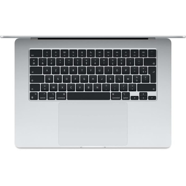 MacBook Air 15" Apple M2 3.5 Ghz 8 GB 256 GB Sølv - Renoveret - Meget god stand - Refurbished Grade B