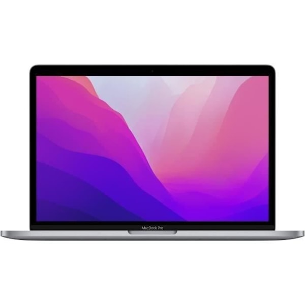 Apple - 13,3" MacBook Pro M2 - RAM 8 Go - Tallennus 512 Go - Kosminen harmaa - AZERTY (2022) - Kunnostettu - Erinomainen kunto - Refurbished Grade A+
