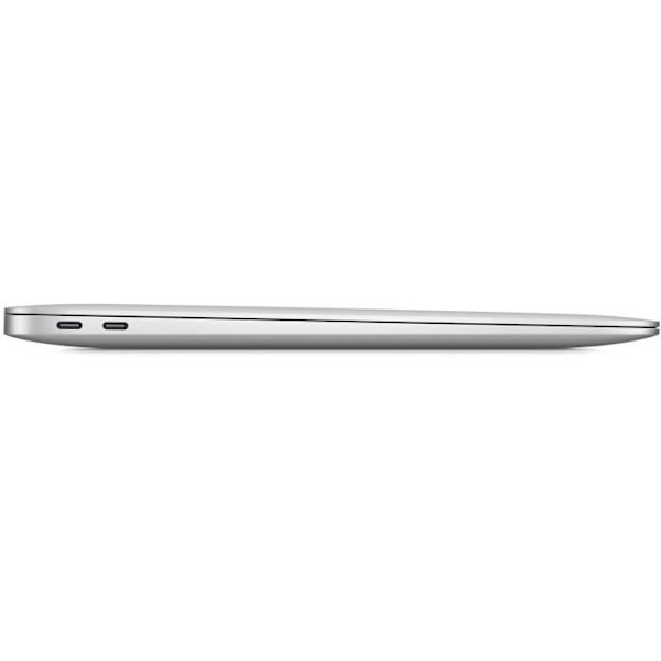MacBook Air 13" Apple M1 3.2 Ghz 8GB 256GB SSD Silver (2020) - Uusi akku - Kunnostettu - Erinomainen kunto - Refurbished Grade A+