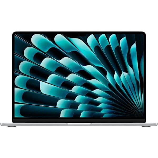 MacBook Air 15" Apple M2 3,5 Ghz 8 GB 256 GB Sølv - Renoveret - Fremragende stand - Refurbished Grade A+