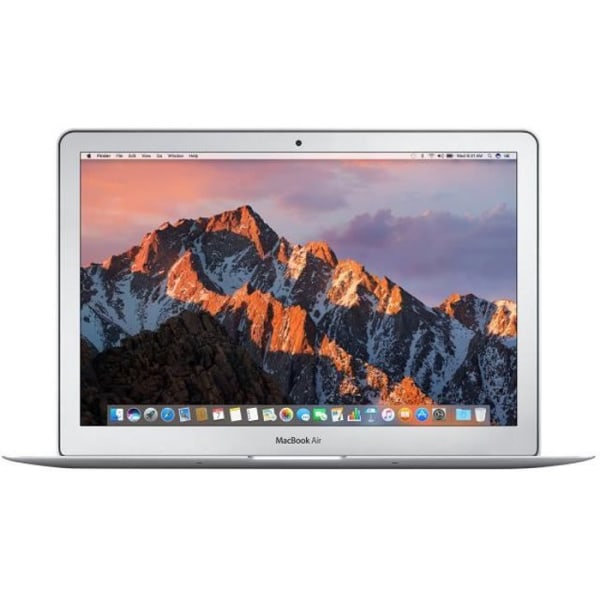 Apple MacBook Air Core i5 1,8 GHz OS X 10,13 Sierra 8 GB RAM 128 GB SSD 13,3" 1440 x 900 HD-grafik 6000 Wi-Fi - Refurbished Grade C - Swedish keyboard Silver
