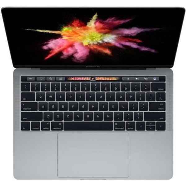 Apple MacBook Pro med Touch Bar Core i5 3,1 GHz OS X 10,13 Sierra 8 GB RAM 256 GB SSD 13,3" IPS 2560 x 1600 (WQXGA) Iris -MPXV2LL-A - Refurbished Gra