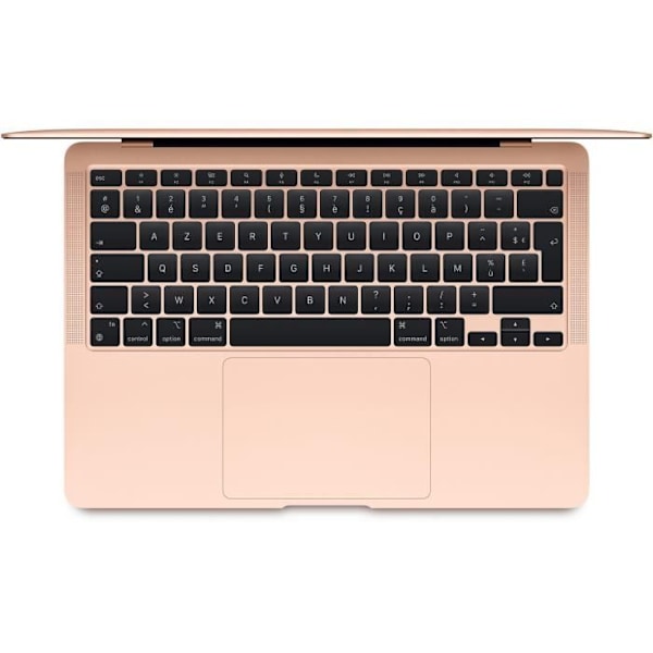 MacBook Air 13" Apple M1 3.2 Ghz 16 GB 512 GB SSD Gold (2020) - Nytt batteri - Renoverad - Bra skick - Refurbished Grade C - Swedish keyboard