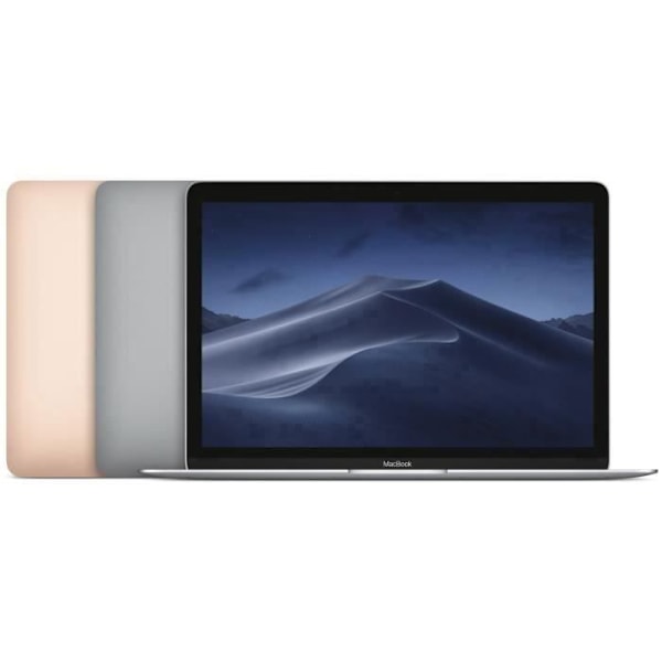 MacBook 12" Retina - Intel Core m3 - 8 Gt RAM-muistia - 256 Gt SSD - Space Grey - - Refurbished Grade C