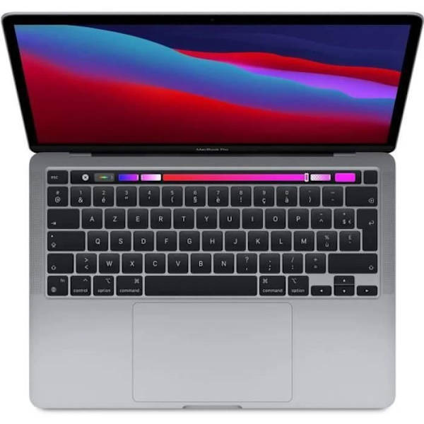 MacBook Pro TouchBar 13" M1 - Renoverad - Utmärkt skick - Refurbished Grade A+ - Swedish keyboard