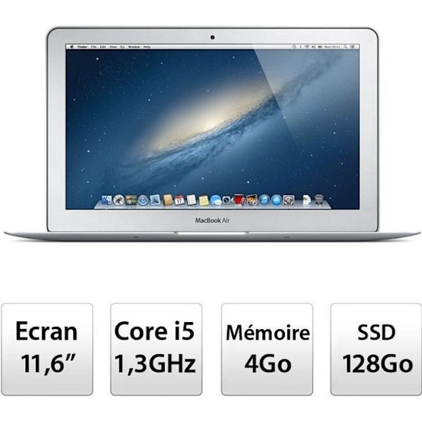 Apple MacBook Air 11" (MD711F/A) - Refurbished Grade A+ - Swedish keyboard