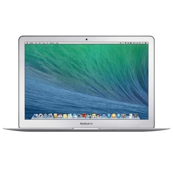 Macbook Air 13 Azerty Core i5 1,4 GHz 4 Gt RAM 128 Gt SSD hopea - Kunnostettu - Erinomainen kunto - Refurbished Grade A+