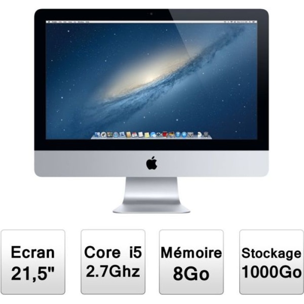 Apple iMac 21,5" (MD093F/A) - Refurbished Grade C - Swedish keyboard