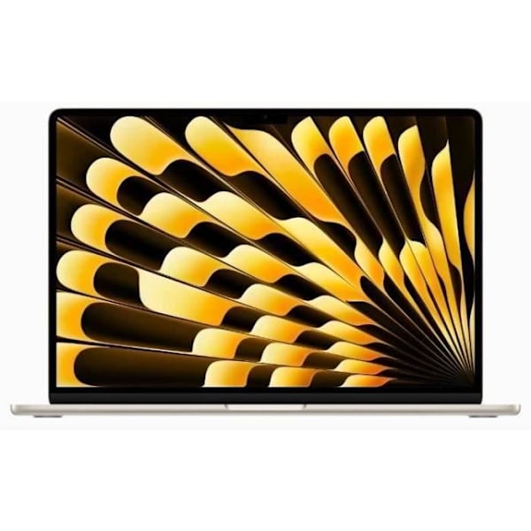 Apple - 15,3" MacBook Air M2 (2023) - RAM 8Gt - Tallennus 256Gt - Tähtivalo - AZERTY (2023) - Kunnostettu - Erinomainen kunto - Refurbished Grade A+