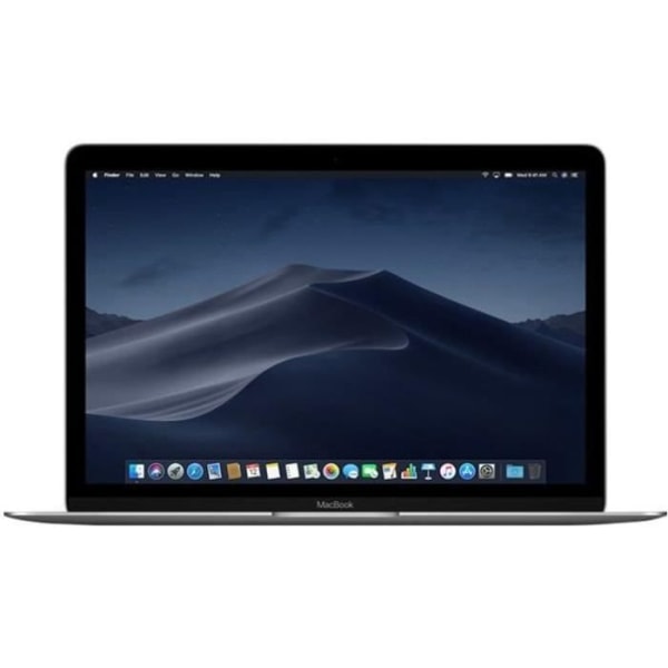 MacBook Retina 12" i5 1,3 Ghz 16 GB RAM 256 GB SSD Space Grey (2017) - Renoverad - Bra skick - Refurbished Grade C - Swedish keyboard