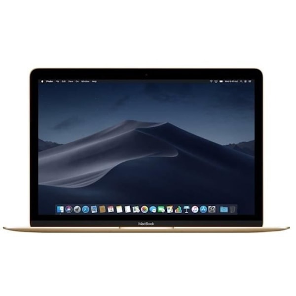 MacBook Retina 12" " Core i7 1,4 Ghz 8 Go 512 Go SSD Guld (2017) - Nytt batteri - Refurbished - God stand - Grade C