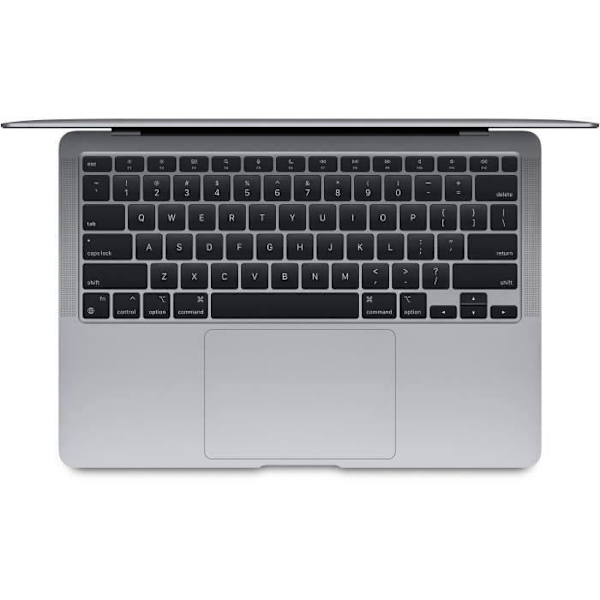 Apple - 13,3" MacBook Air (2020) - Apple M1 chip - RAM 16GB - 256GB - Sid Grey - AZERTY - Renoveret - God stand - Refurbished Grade C