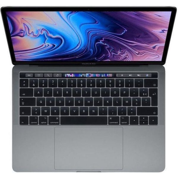 MacBook Pro Touch Bar 13" i7 3,3 Ghz 16 GB RAM 1 TB SSD Space Grey (2016) - Renoverad - Mycket bra skick - Refurbished Grade B - Swedish keyboard
