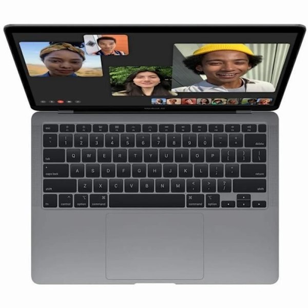 MacBook Air 13" i3 1,1 Ghz 8 Go RAM 512 Go SSD Sideral Grå (2020) - Renoveret - Fremragende stand - Refurbished Grade A+