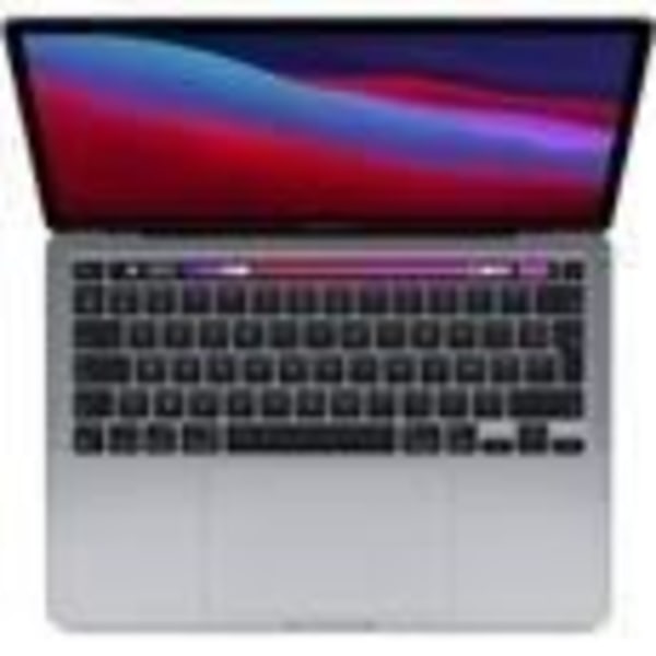Apple - 13" MacBook Pro Touch Bar (2020) - Apple M1 - RAM 16Go - Varastointi 256Go - Harmaa S (2021) - Kunnostettu - Hyvä kunto - Refurbished Grade C