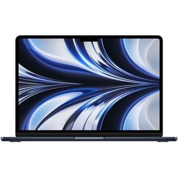 MacBook Air 13" 2022 Apple M2 3,5 Ghz 8 Gt 256 Gt SSD Midnight - Kunnostettu - Erinomainen kunto - Refurbished Grade A+