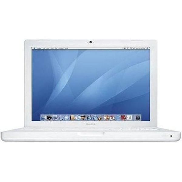 APPLE MacBook 13" 2010 Core 2 Duo - 2,4 Ghz - 4 Go RAM - 128 Go SSD - Hvid - Renoveret - Meget god stand - Refurbished Grade B