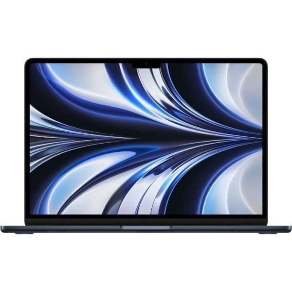 Apple - 13,6" MacBook Air M2 - 8GB RAM - 256GB lagring - Midnight - AZERTY - Renoverad - Bra skick - Refurbished Grade C - Swedish keyboard