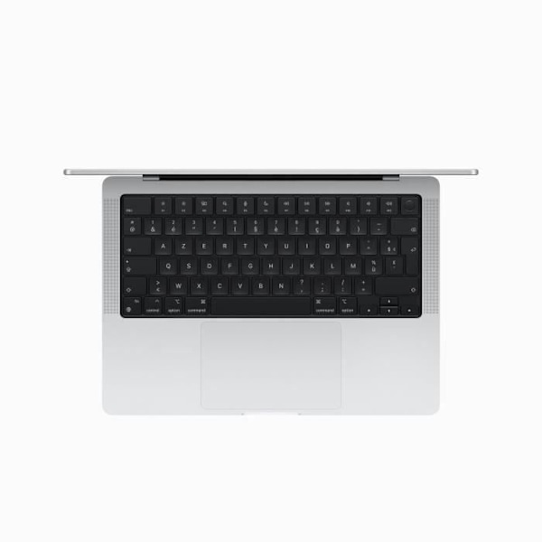 Apple - 14" - MacBook Pro M3 Pro (2023) - RAM 18Go - Opbevaring 512Go - Sølv - Azerty (2023) - Repareret - Acceptabel stand - Refurbished Grade C