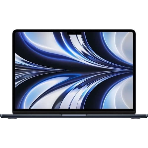 Apple - 13,6" MacBook Air M2 - 8 Gt RAM - 256 Gt tallennustilaa - Keskiyö - AZERTY - Kunnostettu - Hyvä kunto - Refurbished Grade C