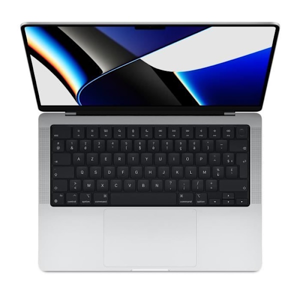 MacBook Pro Retina 14" 2021 Apple M1 Pro 3,2 Ghz 16 Gt 512 Gt SSD hopea - Kunnostettu - Erinomainen kunto - Refurbished Grade A+