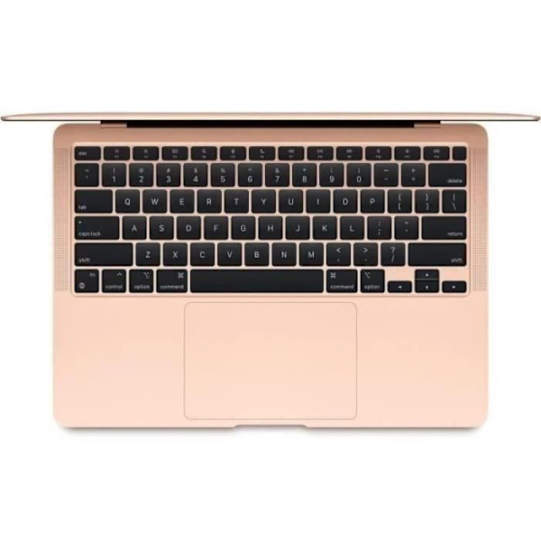 Apple - 13,3" MacBook Air (2020) - Apple M1-chip - 16 GB RAM - 256 GB lagerplads - Guld - AZERTY - Renoveret - Fremragende stand - Refurbished Grade
