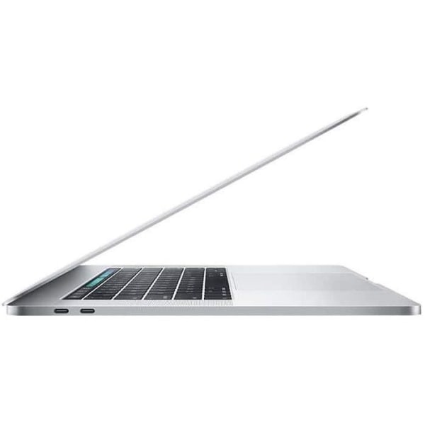 MacBook Pro Touch Bar 15" i7 2,6 Ghz 32 GB RAM 512 GB SSD Silver (2018) - Renoverad - Mycket bra skick - Refurbished Grade B - Swedish keyboard