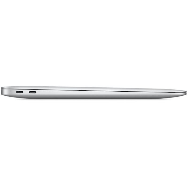 APPLE MacBook Air 13" Apple M1 GPU 7 3,2 Ghz 8 GB 256 Gt SSD hopea (2020) - Kunnostettu - Erittäin hyvä kunto - Refurbished Grade B