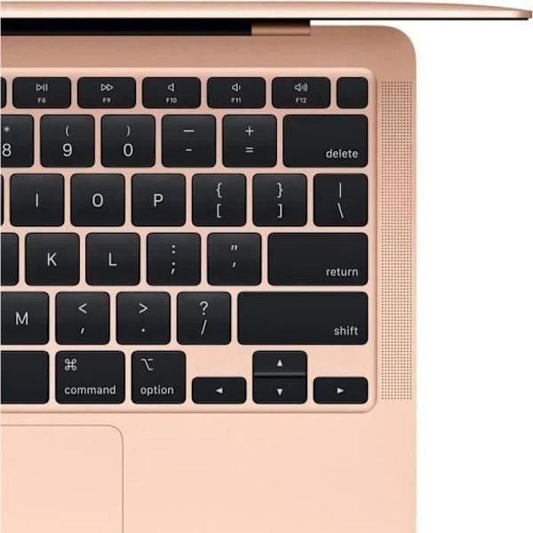 Apple - 13,3" MacBook Air (2020) - Apple M1-chip - 16 GB RAM - 256 GB lagerplads - Guld - AZERTY - Renoveret - Fremragende stand - Refurbished Grade