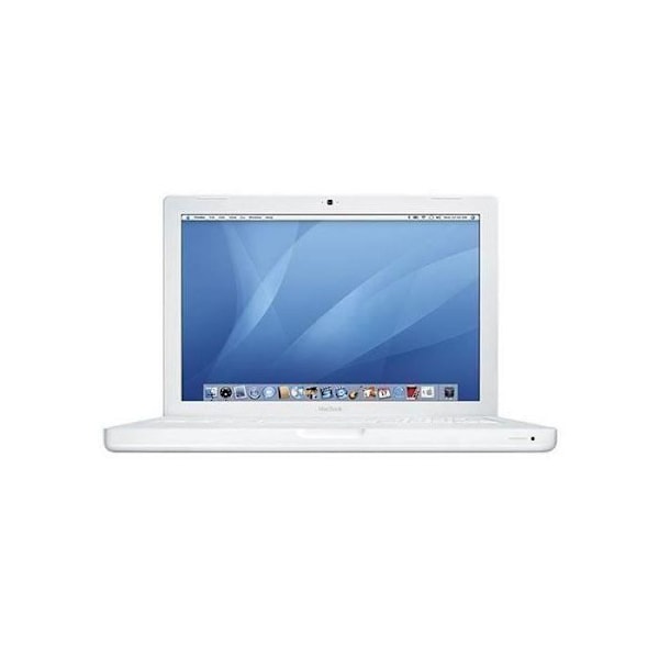 APPLE MacBook 13" 2010 Core 2 Duo - 2,4 Ghz - 8 Go RAM - 128 Go SSD - Valkoinen - Kunnostettu - Erinomainen kunto - Refurbished Grade A+