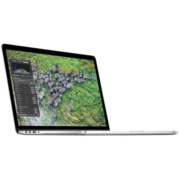 MacBook Pro Retina 15" Core i7 2,8 Ghz 16 Gt 128 Gt SSD hopea (2015) - Uusi akku - Kunnostettu - Erinomainen kunto - Refurbished Grade A+