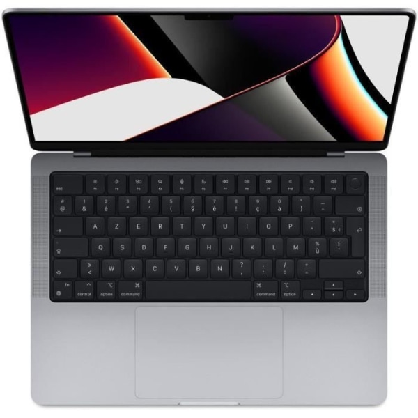 MacBook Pro Retina 14" 2021 Apple M1 Pro 3.2 Ghz 16 GB 512 GB SSD Space Grey - Renoverad - Utmärkt skick - Refurbished Grade A+ - Swedish keyboard