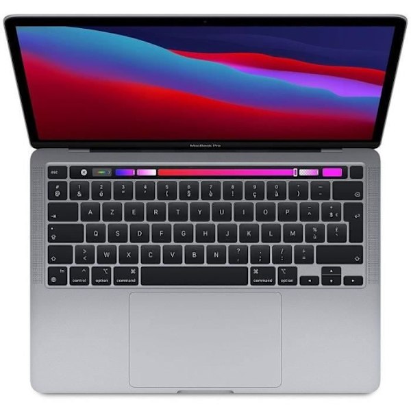 MacBook Pro 13" Touch Bar M1 2020 - Kunnostettu - Erinomainen kunto - Refurbished Grade A+