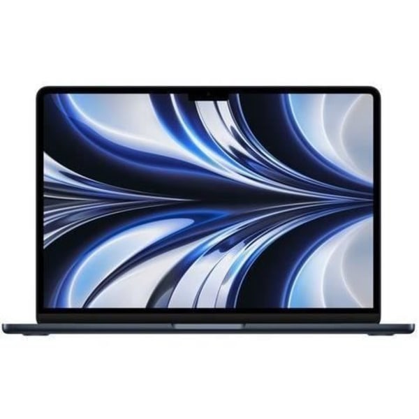 MacBook Air 13" 2022 Apple M2 3,5 Ghz 8 Gt 512 Gt SSD Midnight - Kunnostettu - Erittäin hyvä kunto - Refurbished Grade B