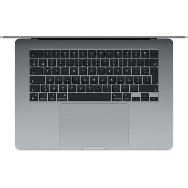 MacBook Air 15" Apple M2 3,5 Ghz 8 Gt 256 Gt Space Grey - Kunnostettu - Erinomainen kunto - Refurbished Grade A+