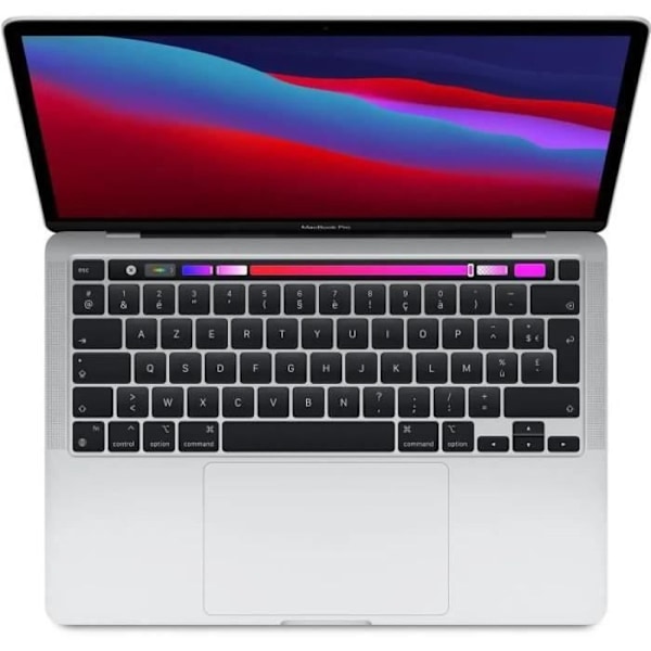 MacBook Pro TouchBar 13" M1 - Renoverad - Bra skick - Refurbished Grade C - Swedish keyboard