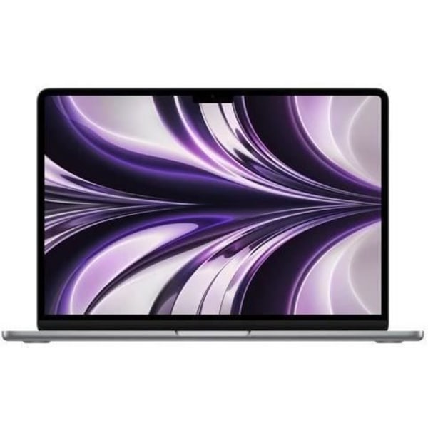 MacBook Air 13" 2022 Apple M2 3,5 Ghz 8 GB 512 GB SSD Space Grey - Renoveret - God stand - Refurbished Grade C